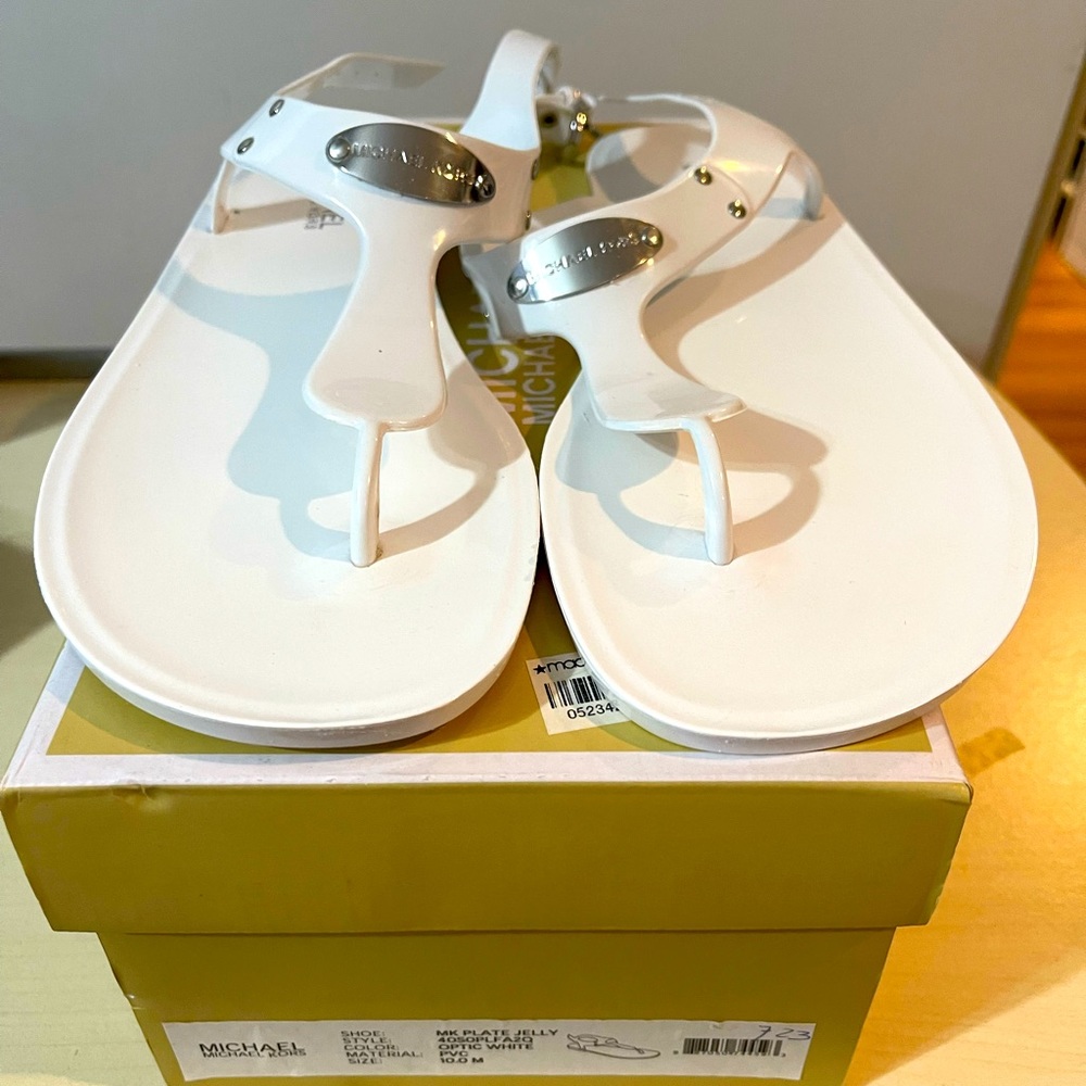 Plate jelly sandal